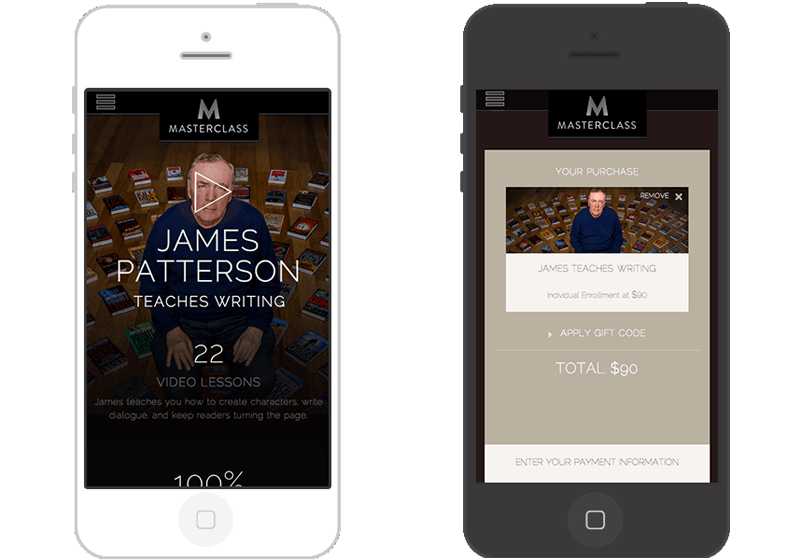 Masterclass Mobile Experience